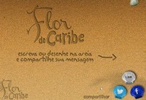 Desenhe e escreva na areia virtual e mande para os amigos (Reprodução)