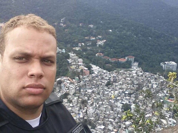 Germerson trabalhava na UPP do Vidigal, na Zona Sul do Rio (Foto: Reprodução Facebook)