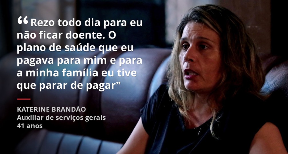 Katerine Brandão faz bicos para se sustentar (Foto: Marcos Serra Lima/G1)