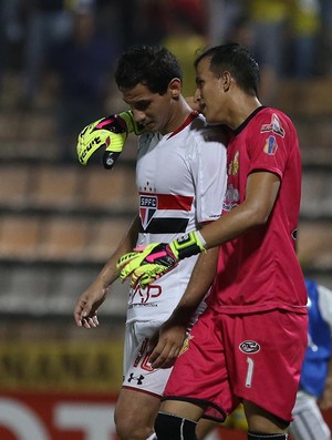 Ganso Hector Perez goleiro do Trujillanos São Paulo Libertadores