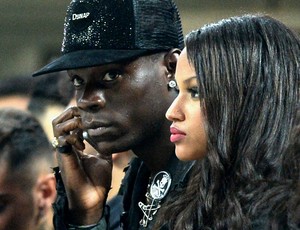 Mario Balotelli and Fanny Neguesha (Photo Agency Getty Images)