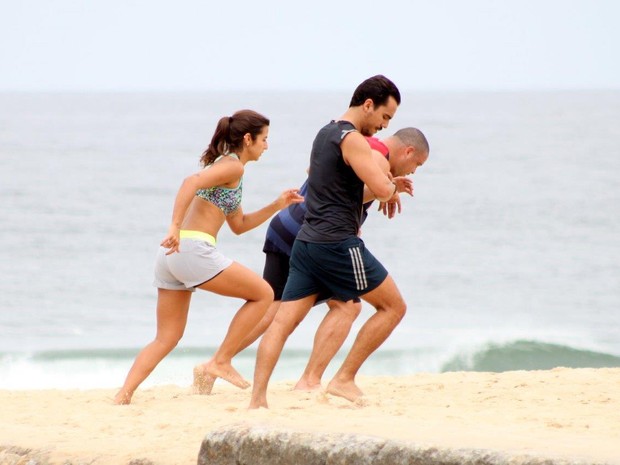 Ronaldo e Paula Morais (Foto: JC Pereira/AgNews)