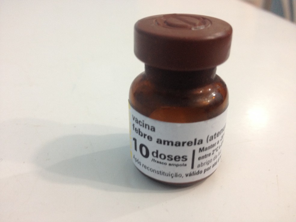 Vacina contra a Febre Amarela (Foto: Toni Francis/G1)