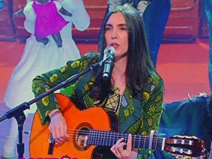 Adriana Calcanhoto é a atração musical do Mais Você de quarta (10) (Foto: Esquenta/TV Globo)