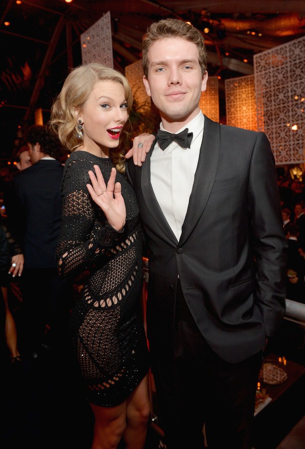 A cantora Taylor Swift e seu irmão (Foto: Getty Images)