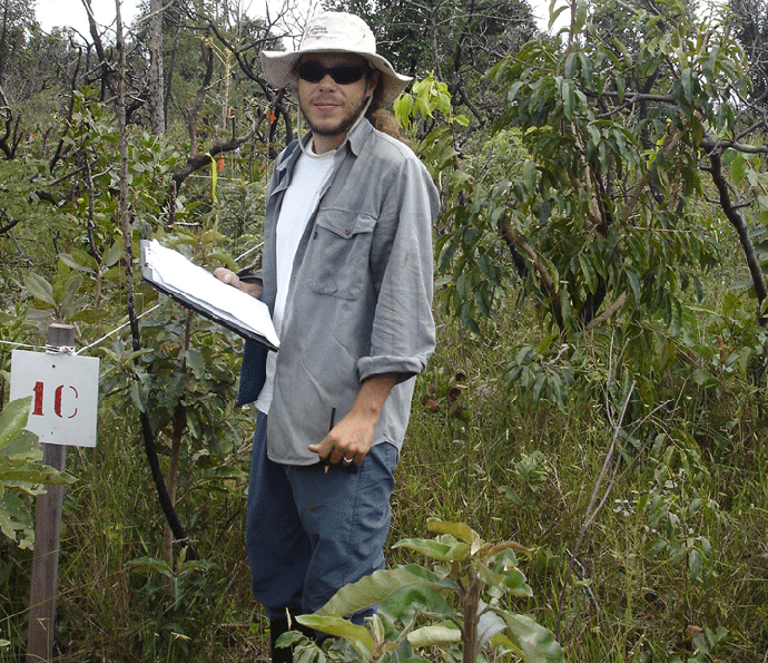 Tamiel é professor de ecologia vegetal (Foto: Gshow)