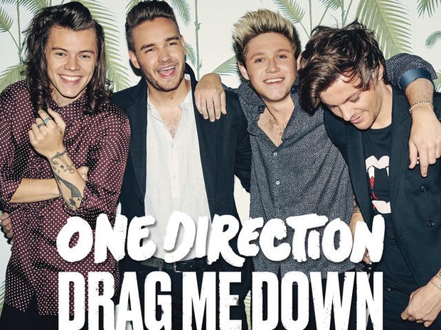 Capa do single 'Drag me down', do One Direction (Foto: Divulgação)