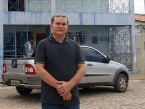 Walter Araújo é o atual prefeito de Lucrécia, cidade do interior potiguar (Foto: Fred Carvalho/G1)