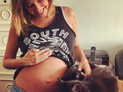 Grávida de 6 meses, Luisa Mell defende seus gatos