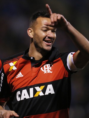 Palestino x Flamengo  Roberto Gutiérrez  Réver Sul-Americana (Foto: EFE)