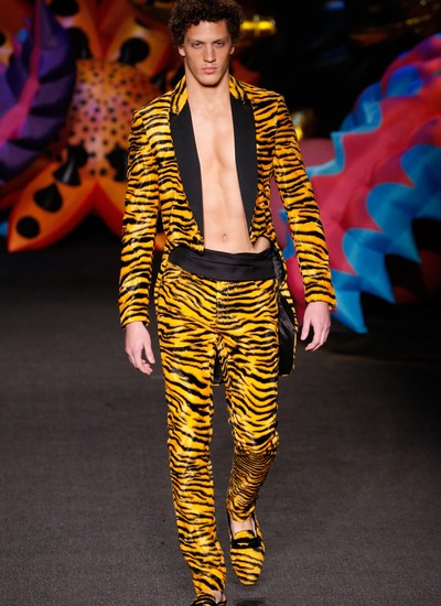 Depois de trabalhar para a Givenchy, Gabriel Sihnel virou presença constante nas passarelas internacionais (Foto: Divulgação)