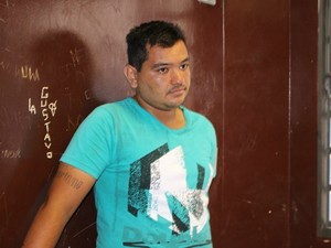 Ele confessa fuga, mas nega tráfico e não quis falar sobre a CNH (Foto: Nadyenka Castro/G1 MS)