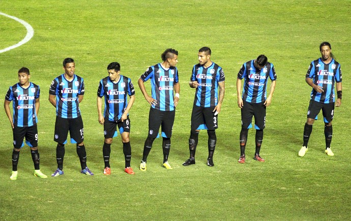 Ronaldinho, Querétaro X Trigres (Foto: Agência EFE)