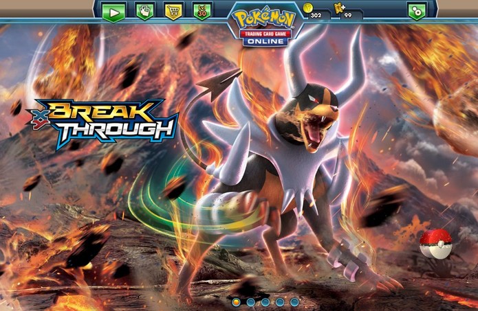 Atividades no site garantem fichas adicionais em Pokémon TCG (Foto: Divulgação/Nintendo) Atividades no site garantem fichas adicionais em Pokémon TCG (Foto: Divulgação/Nintendo)