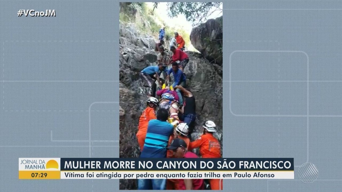 Mulher Morre E Outra Fica Ferida Ap S Serem Atingidas Por Pedra Em