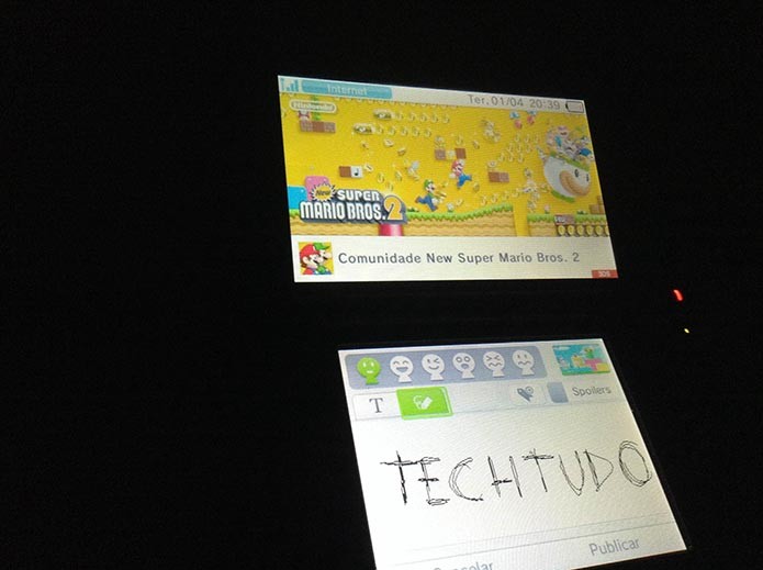 Nintendo 3DS: aprenda a tirar screenshots dos seus games (Foto: Reprodução/Murilo Molina)