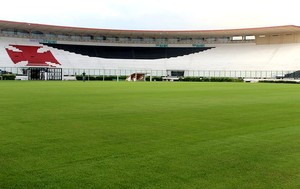 gramado de São Januário para a Copa do Mundo (Foto: Globoesporte.com)