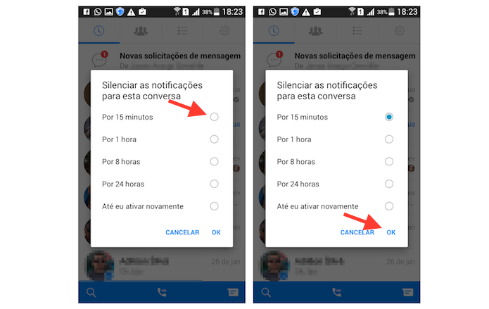 Silenciando uma conversa do Facebook Messenger para Android (Foto: Reprodução/Marvin Costa) (Foto: Silenciando uma conversa do Facebook Messenger para Android (Foto: Reprodução/Marvin Costa)) Silenciando uma conversa do Facebook Messenger para Android (Foto: Reprodução/Marvin Costa) (Foto: Silenciando uma conversa do Facebook Messenger para Android (Foto: Reprodução/Marvin Costa))