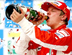 Kimi Raikkonen McLaren Formula 1 f-1 Brasil 2007 (Foto: Getty Images)