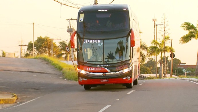 ônibus do botafogo-pb, varginha (Foto: Reprodução / EPTV)