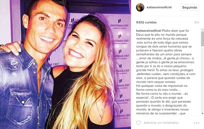 Cristiano Ronaldo birthday sister