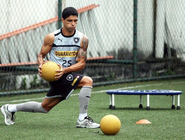 Renato Treino Botafogo (Foto: Márcio Alves / Agência O Globo)