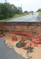 40 rodovias
têm trechos interditados (Marcelo Martiniaki/VC no G1)