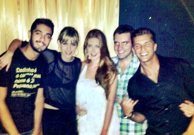 Miguel, Sophia, Marina, Felipe e Klebber (Foto: Instagram)