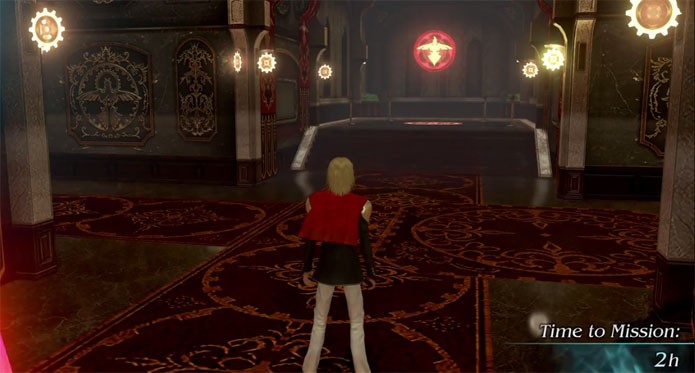 O tempo corre diferente em Type-0 HD (Foto: Reprodução/Felipe Vinha)