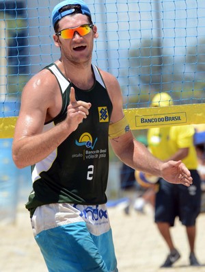 Fábio Luiz, vôlei de praia (Foto: Mauricio Kaye/CBV)