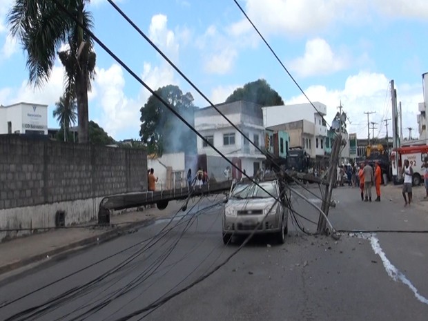 Acidente na Bahia (Foto: Ivanildo Santos/TV Bahia)