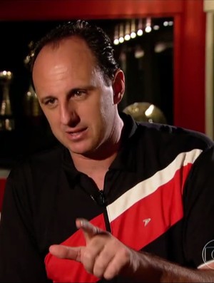 Rogério Ceni fala sobre Telê Santana (Foto: Reprodução TV Globo)