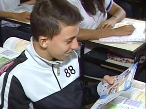 Projeto de alunos da Facip aborda bullying nas escolas de Ituiutaba (Foto: Reprodução/TV Integração)