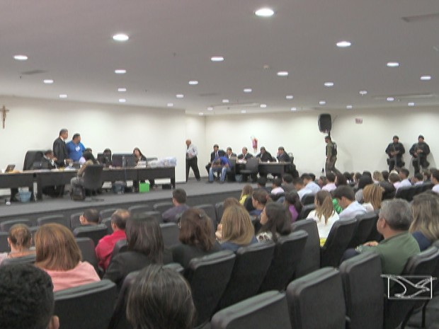 Começa júri popular de dois dos 11 acusados da morte do jornalista Décio Sá (Foto: Reprodução/TV Mirante) Começa júri popular de dois dos 11 acusados da morte do jornalista Décio Sá (Foto: Reprodução/TV Mirante)