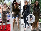 Victoria Beckham, Kate Moss e mais famosas apostam no animal print