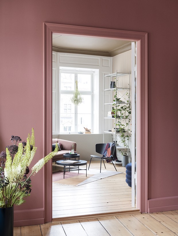 Rosa e preto: uma inesperada casa escandinava (Foto: Ferm Living/Divulgação)