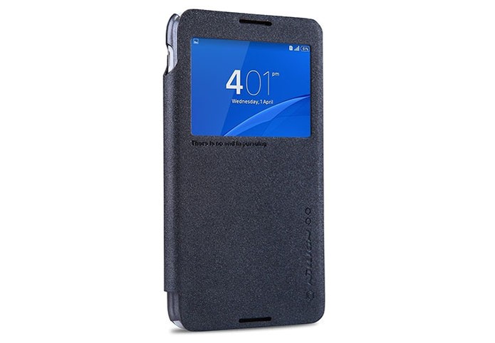 Sony Xperia E4 tem opção de capa com janela de ações flip (Foto: Divulgação/Nillkin)