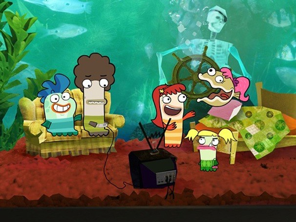 Fish Hooks - Amigos vivem em um aquário gigante e enfrentam problemas nada comuns (Foto: Divulgação / Disney)