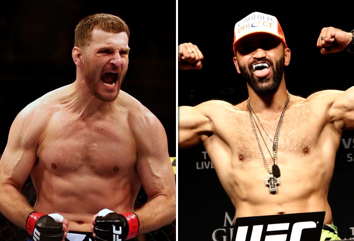 Montagem Stipe Miocic x Andrei Arlovski (Foto: Combate.com)