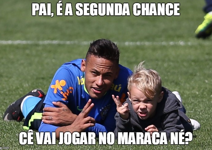 MEME SELEÇÃO - NEYMAR (Foto: GloboEsporte.com) MEME SELEÇÃO - NEYMAR (Foto: GloboEsporte.com)