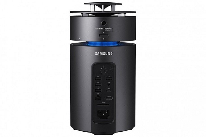 Computador da Samsung não é tão discreto quanto o Mac Pro (Foto: Divulgação/Samsung)