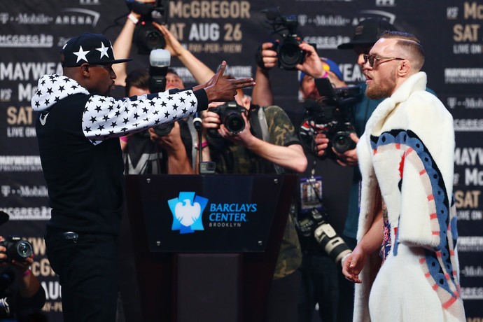 Conor McGregor Floyd Mayweather May-Mac Brooklyn (Foto: Getty Images) Conor McGregor Floyd Mayweather May-Mac Brooklyn (Foto: Getty Images)