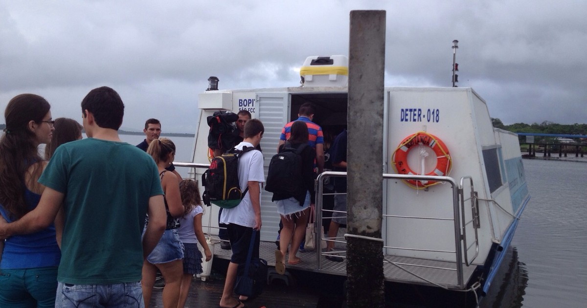 Transporte marítimo começa a funcionar no Norte de SC - Globo.com