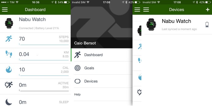 App Nabu tem interface simples e bom desempenho (Foto: Reprodução/Caio Bersot) App Nabu tem interface simples e bom desempenho (Foto: Reprodução/Caio Bersot)