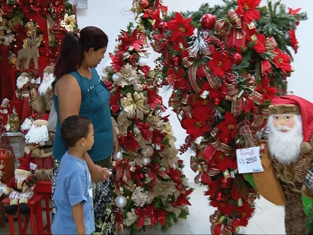 Árvore de cabeça para baixo chamou a atenção de mãe e filho (Foto: Reprodução EPTV)