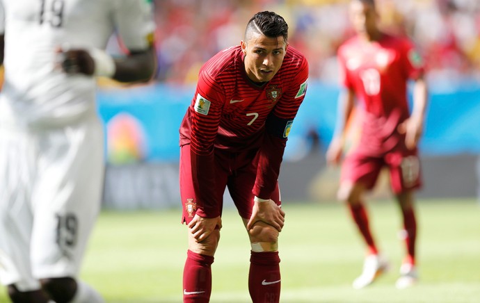 Cristiano Ronaldo Portugal x Gana (Foto: Reuters)