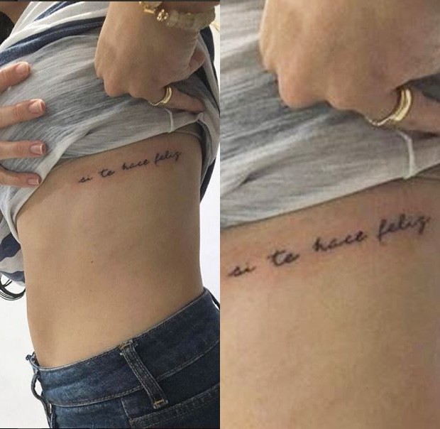 Ego Fernanda Gentil Fez Tatuagem Em Meio A Separacao De Matheus Braga Noticias De Famosos