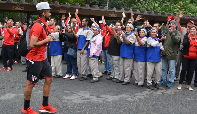 Wesley São Paulo CT (Foto: Érico Leonan/saopaulofc.net)