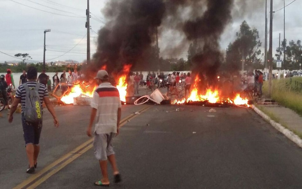 Trecho do Conjunto Marcos Freire II, em Nossa Senhora do Socorro (SE). (Foto: Fábio Machado)