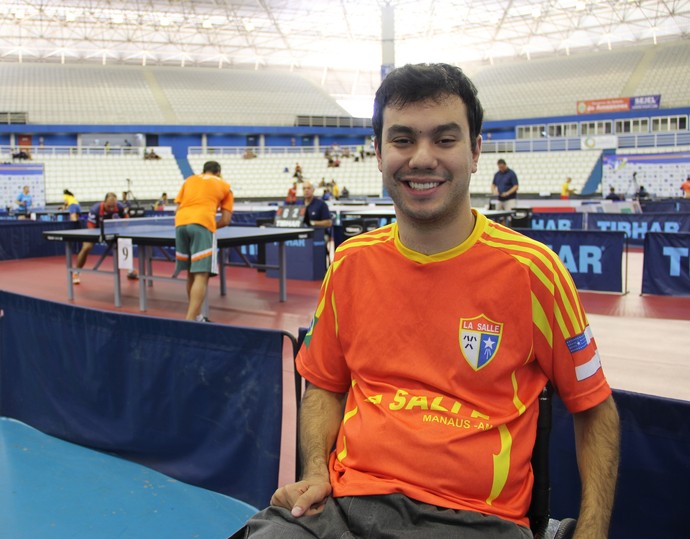 Guilherme Costa, de 23 anos, acumula títulos internacionais (Foto: Diego Toledano/ G1 AM)